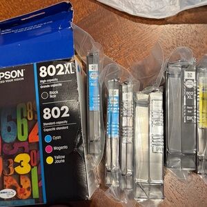 Epson 802 Ink Set - Black and Multi-Color